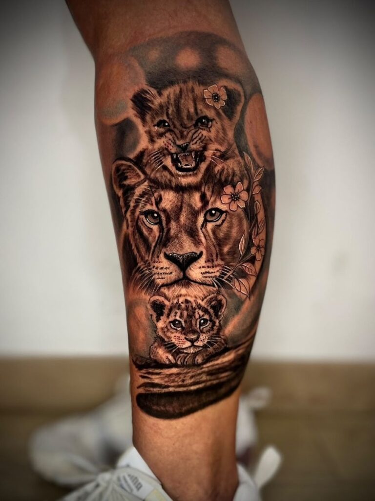 Lions tattoo