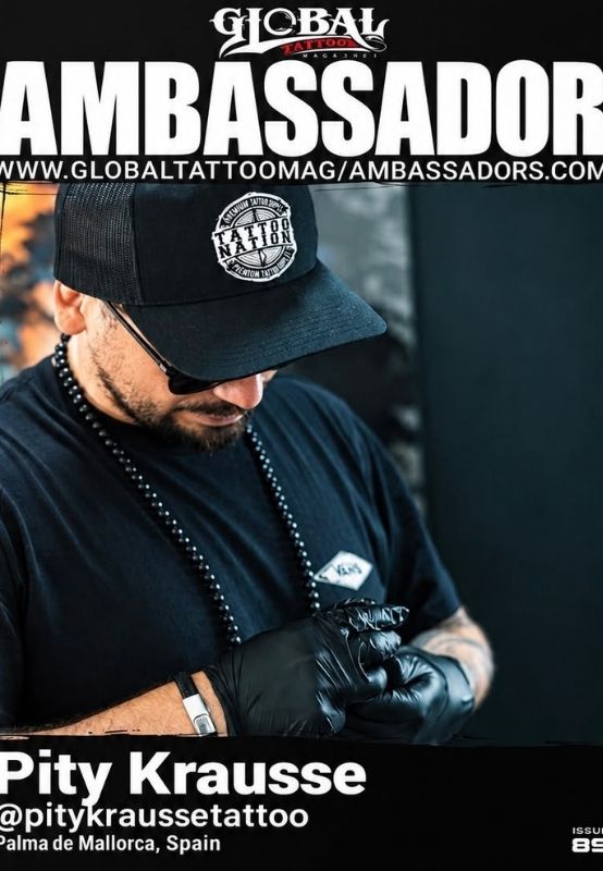 Pity Krausse globaltattoo ambassador